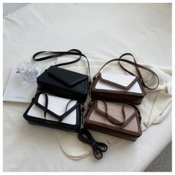 Pu Leather Cover Shoulder Crossbody Bag Armpit Single Fashion Bag Vintage Lock Ladies Hand Bag Bolsos-Para-Mujeres-