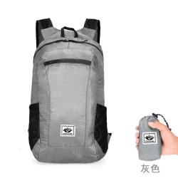 Folding bag, colorful outdoor backpack, large capacity, lightweight, with logo printed, travel and sports backpack
