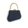 New design trendy wedding party bag elegant full dress bag ladies evening bags woman rhinestone handle handbag bulk sell pochette femme