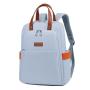 ZWY227 New Unisex Lightweight Laptop Backpack Oxford Wearable Multi-Pocket Shoulder Bag Business Work Travel Student Schoolbag