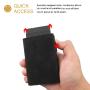 Custom Minimalist Wallet for Men Smart Slim Wallet with ID Window Money Pocket Pop Up Card Holder RFID Blocking Wallet