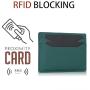 Personalized Pocket Bifold Wallets Sublimation Vegan PU Leather Wallet Credit Card HolderLeather Mini Business Card Holder