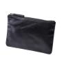 Eco friendly travel  makeup organizer small portable leather cosmetic make up bag