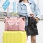 Customized Travel Duffel Bag Sports Tote Gym Bag Shoulder Workout Carry on Weekender Overnight Bag for Women
