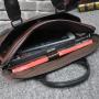 ZWY318 Daily Vintage Men Genuine Leather Briefcase Wholesale Practical Multi-compartment Laptop Bag Hot Selling Business Handbag