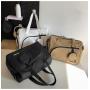 HR759 Unisex Carrying Short Distance Travel Bag Nylon Business Trip Large Reinforced Luggage Bag Leisure Bag with Small Purse