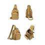 ZR438 Outdoor Sports Men's Chest Bag Diagonal Portable Unisex Polyester Zipper Crossbody Shoulder bag backpa