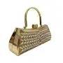 Wholesale Bridal Wedding Elegant Rhinestone Clutch Bag Handbag Banquet Gold Evening Bags For Woman