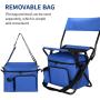 Custom Portable Light Outdoor Fishing Camping Travel Beach Folding Chairs Cooler bag