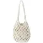 low price drop shipping Hot Selling Hollow-out Straw Bag Large Capacity Beach Bag Leisure Woven Bucket Bag For Women