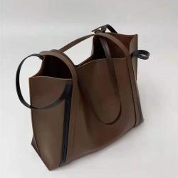 Newest Fashion Genuine Leather Women Tote Bags Shoulder Clutch 2 pcs handbag