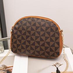 2024 New Women's Fashion Bag Classic Simple Chain Portable Crossbody Small Bag Wholesale Foreign Trade Printed Design
