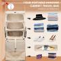 2024 LOVEVOOK new arrival Portable Hanging Weekender bags for women carry on overnight large capacity foldable travel duffel bag