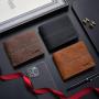XL024 Casual New Version Men Wallet Luxury Classic Short Style Card Holder Wallet For Men Young Person Ultra-thin Style Purse