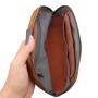New Trend Custom Zipper Pouch Make Up Bags Canvas Travel Cosmetic Bag