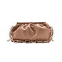 2023 New Solid Color Fashion Handbag Popular Women's Bag China Wholesale PU Ladies Shoulder Bag Open Pillow Handbag