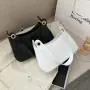 The New Pu Leather Pure Bag Small Crowd Is Fashionable And Versatile Single Shoulder Bag Wholesale Net Red Mobile Phone Bag