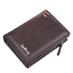 OEW175 Men's Mini Wallet Portable Zipper Short Wallet Multicard High Quality Designer Mens Wallet PU Coin Purse