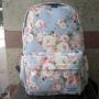KBW443 Customized New School Bags Printed Ladies Canvas Shoulder Bags Fashion Students Large Capacity Travel Backpack