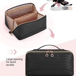 Hot Sale Travel Glitter Toiletry Bags Transparent PVC Cosmetic Bag Clear Makeup Pouch Bag for Beauty Customize Waterproof