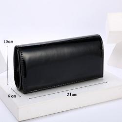 Wholesale pu leather ladies small handbag sling bag leather evening clutch bags evening bags 2024