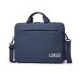 Custom Logo Portable Solid Color Simple 15.6 inch Business Briefcase Laptop Sleeve Case with Adjustable Shoulder