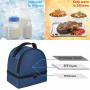Bento bag large thickened student lunch bag Oxford cloth one shoulder outdoor picnic thermal insulation bag
