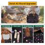 insulated Waterproof reusable portable aluminum cooler bag lunch bag for women lady