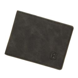 KBW188 Wholesale New Fashion Men Short Wallet Vintage Frosted Wallet Money Clip Multi Card For Men