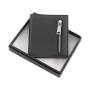 Factory direct genuine leather men wallet card holder rfid blocking leather bifold card holder wallet