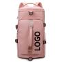Custom Logo Short-distance Weekend Gym Sports Backpack Travel Duffle Bags With Shoes Compartment