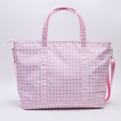 Fashion Printed Tote Bag Adjustable Strap Large Capacity Travel Waterproof Nylon Wholesale Print Customized Womens Handbags