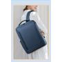 ZF025 Customized Logo Men Oxford Shoulder Bag Business Laptop Backpack Women Travel Waterproof Wearable Computer Bag USB Port
