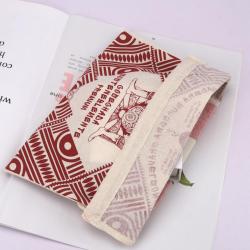2023 New Design Full Screen Printing Cotton Bread Food Packing Bag Drawstring Organic Muslin Gift Dust Bag
