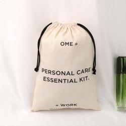 Eco-friendly Recycled Cotton Drawstring Shopping Clothes Storage Bag Custom Logo Printed Muslin Dust Gift Cotton Pouch