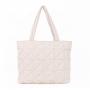 CHANGRONG Custom Lightweight Quilted  Puffer Handbag Luxury Puffer travel Tote With Zipper