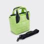 2023 Women New Style Designer Mini Puffy Nylon Quilted Puffer Shopper Shoulder Tote Printed Quilt Hand Bag