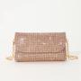 Fashion Handle Wedding Ladies Diamond Clutch Bag Clutch Handbag Chain Rhinestone Women Party Evening Purse Women Bags Handbag