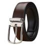 Custom Size Metal Pin Belt Buckle Leather Belt Mens Casual Genuine Leather Belt For Men