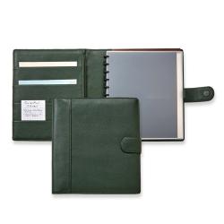 Good quality leather notebook cover nice leather travel portfolio