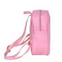 Custom design Candy PU Leather Love Heart Shape clear window Ita Bag Backpack