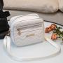 Wave pattern embroidery bag 2024 Korean ladies fashion hundred crossbody bag manufacturers wholesale foreign trade women's bags