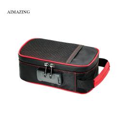 Custom Carbon Lined Stash Storage Odor Smellproof Case Box Bags Durable Polyester Smell Proof Bag