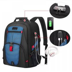 custom hot Women Men School College 17  Inch Computer Business Backpack Waterproof Anti Theft Work Backpack Travel Laptop Bag