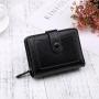 Good Quality short Women's PU Leather Wallet Credit Card Holder Zipper Purse wallets for women 2023 coin purse ladies red wallet carteras para mujer