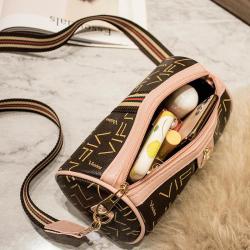 Women's retro pillow bag with red cross-border vintage pattern, single shoulder fashion cosmetic bag, in stock for ladies