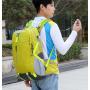 ZWY075 Outdoor Nylon Waterproof Hiking Riding Backpack New Reflective Design Sports Bag Multi-Pocket Wholesale Storage Bag