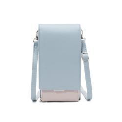 Hot season multifunctional fashion women's wallet Mobile Phone Wallet ID card wallet handbag PU leather splicing design hanging carteras para mujer