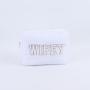 New Fashion Wholesale Nylon Waterproof Zipper Makeup Bags Custom Designer Embroidered Patches Travel Pink Womens  Cosmetic Bag