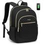 LOVEVOOK wholesale quilted computer bags large 15.6 17.3in business daily school daypack custom laptop travel women's backpacks